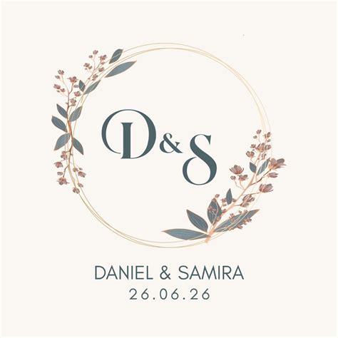 Traditional Wedding Monograms