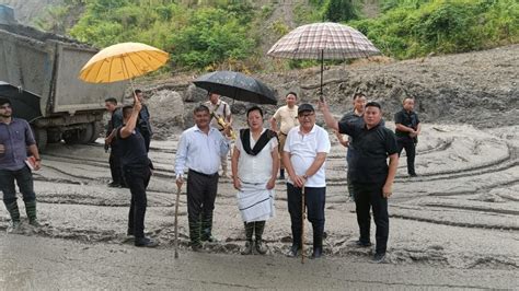 Nagaland Deputy CM demands swift action on NH-29 landslide clearance ...