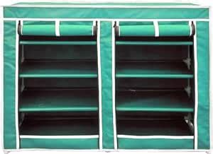 RoomyBay8 Layer Multi Utility Collapsible Shoe Rack With Cover Metal ...