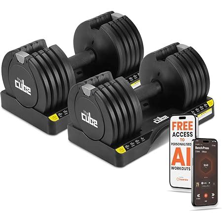 Buy HEAD Rainbow Adjustable Dumbbells - 1kg-5kg each | Home Gym ...