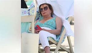 Image result for Nancy Pelosi Italy Beach