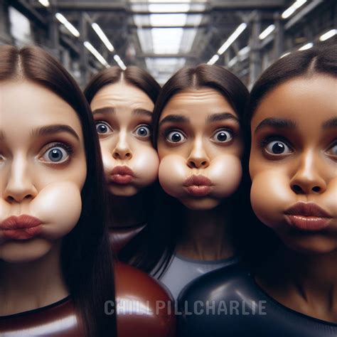 Image result for Puff Up Cheeks Challenge