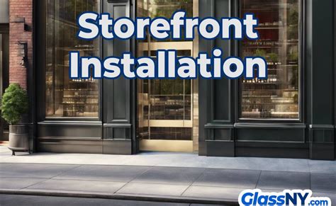 Storefront Window Installation 的图像结果