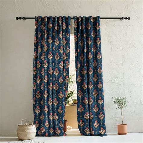 Blue Velvet Curtains Collection from Drape Story – Spaces Drapestory