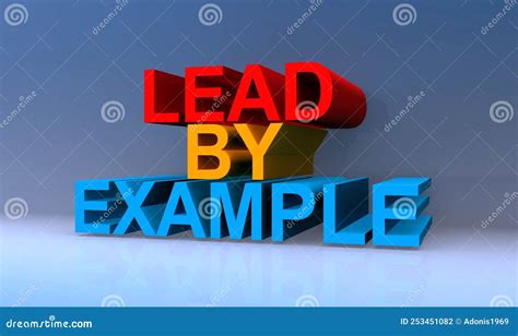 Image result for Lead by Example Cartoon