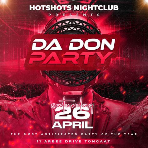 🔥 DA DON PARTY 🔥, 11 Arbee Drive, Tongaat, South Africa, 26 April 2025 ...