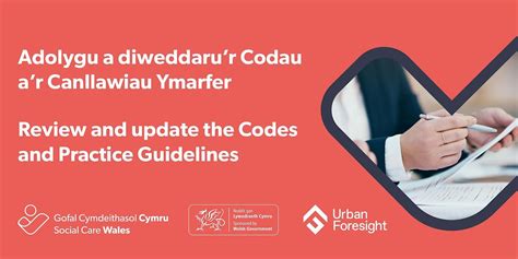 Sgwrs am ganllawiau a chodau i gyflogwyr/Employer Code and guidance ...