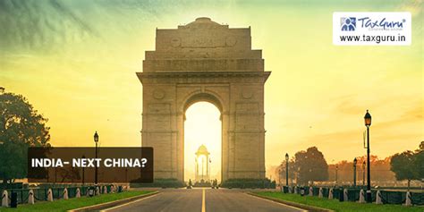 India- Next China?