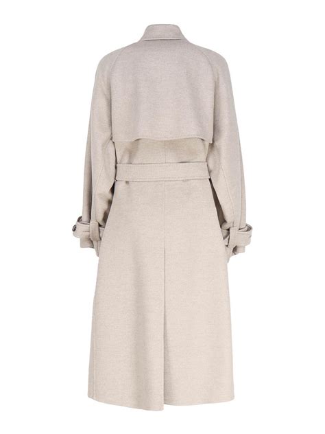 Max Mara Long white coat - Beige - Women | 1016033506012