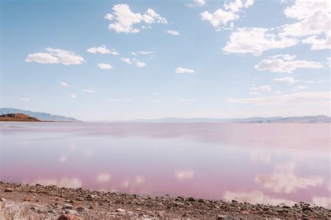 A Guide to Utah's Pink Lake at Stansbury Island | Simply Wander