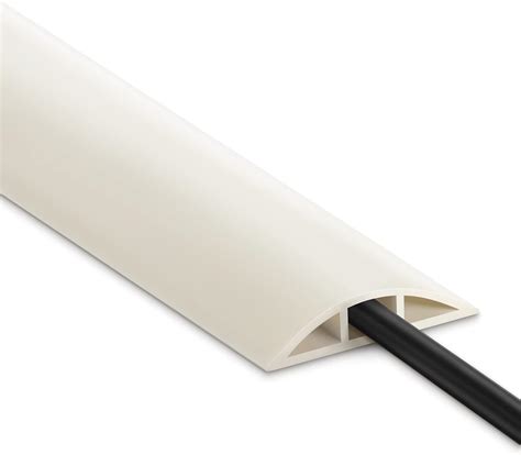 Amazon.com: Floor Cable Cover 8FT Beige, Low Profile Wire Cover for ...