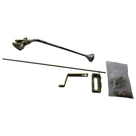 Lokar FM4L60EBM Floor Mount Trans Shifter, 4L60E, 16 In, Mushroom