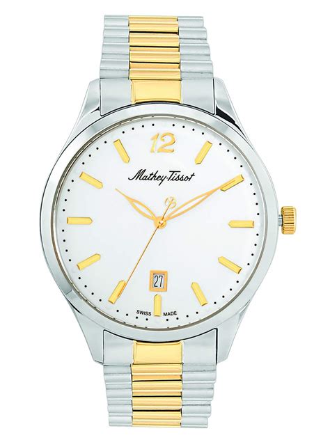 Buy Mathey-Tissot Swiss Made Analog White Dial Men's Watch - H411MBI at ...
