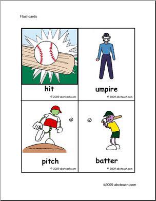 Baseball Flashcard 的图像结果