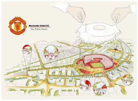 Manchester United’s new stadium revealed by architect Foster + Partners
