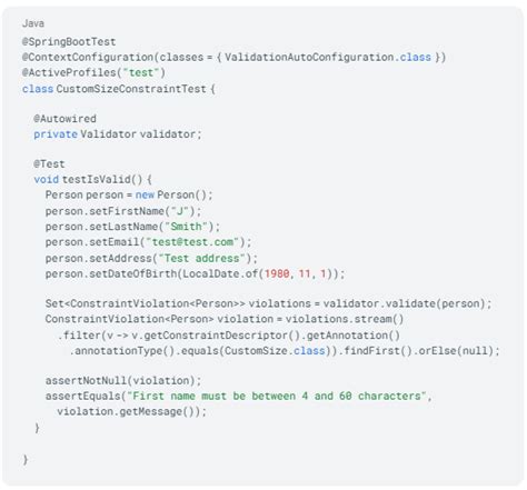 Image result for Spring Framework Bean Validation