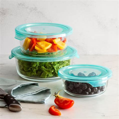 Buy Palestine Set of 3 Glass Food Storage Containers from Home Centre ...