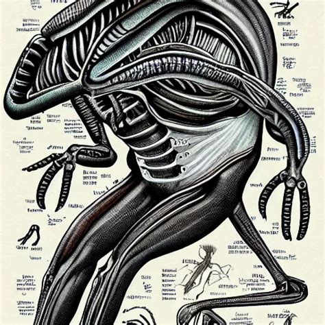 Alien Anatomy Book 的图像结果