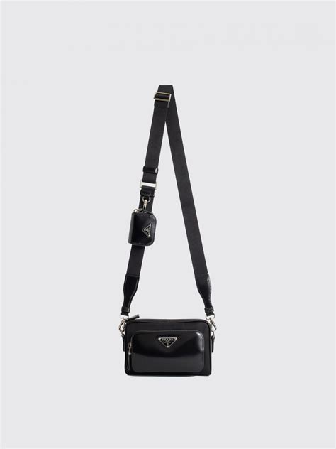 Prada Outlet: Sac homme - Noir | Sacoche Prada 2VH172789 en ligne sur ...