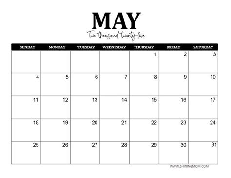 Editable Calendar 2025 Template in Word – Best Free Download ...