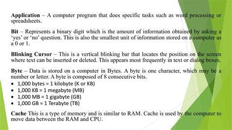 Image result for List of Basic Computer Terminology