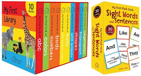 Buy My First Library: Boxset of 10 Board Books for Kids & My First ...