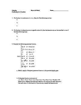 Piecewise Function Continuity 的图像结果