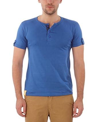 Buy Campus Sutra Men Plain Henley-Blue (CS_HNY_M_PLN_RB_XL) at Amazon.in