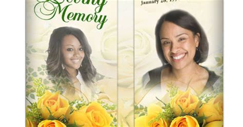 Image result for Funeral Program Design Ideas
