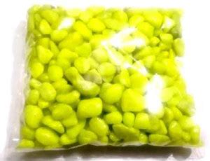 MASHKI Lemon Yellow 2 kg Coloured Decorative Stones River Pebbles for ...
