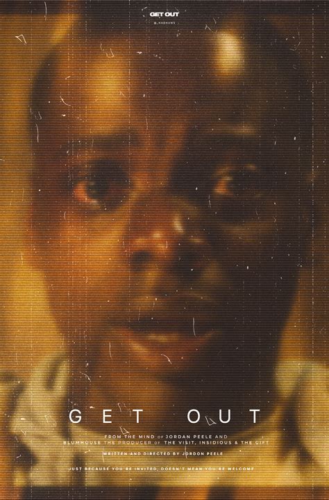 Get Out | Poster By Nadnaws