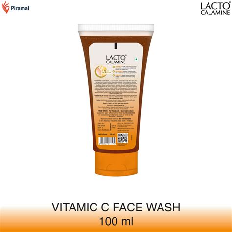 Buy Lacto Calamine Vitamin C Face Wash with Aloe Vera & Niacinamide ...