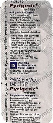 Pyrigesic Tablet: Uses, Side-effects, Price, Dosage & More Info - PharmEasy