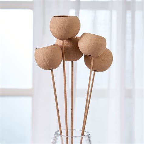 Buy Festoon Natura Set of 5 Dried Bell Cup Flowers - 54cm from Home ...