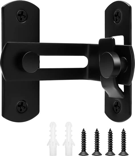 Buy Barn Door Lock, 90 Degree Flip Stainless Steel Sliding barn Door ...