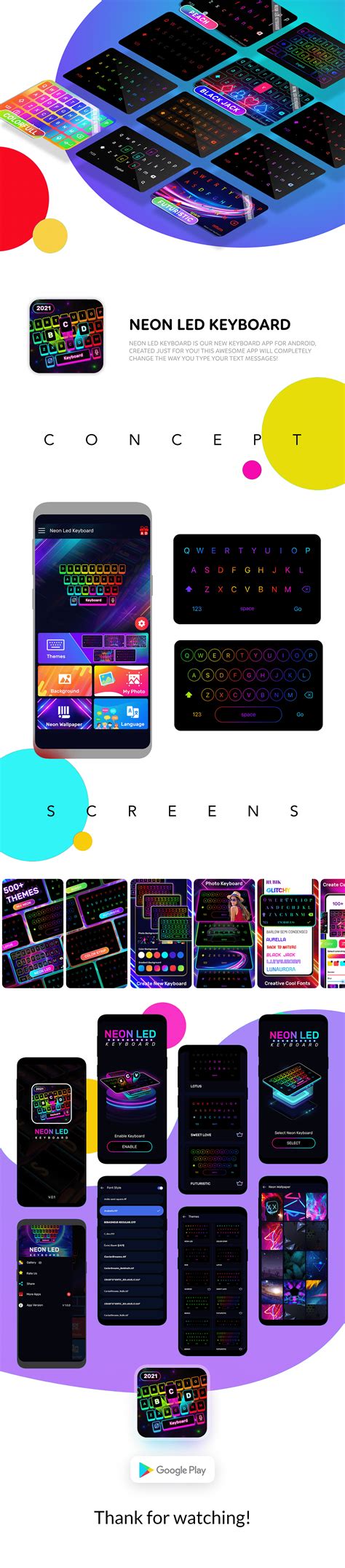 Image result for LED Keyboard Wave