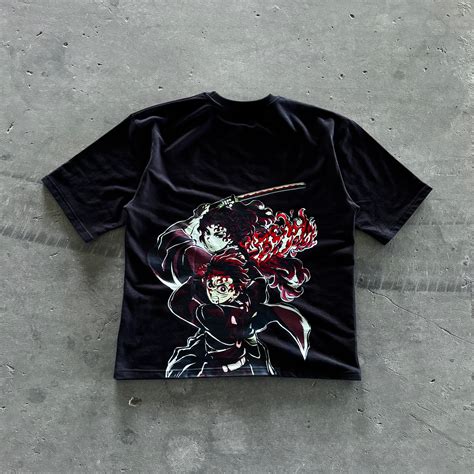 Hinokami / Demon Slayer / Oversized Tee – Forsaken Clothing