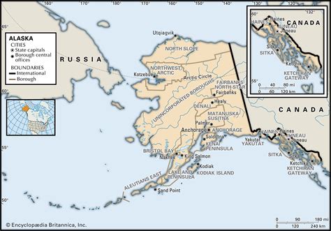 Alaska State Map With Cities - Map Of Rose Bowl