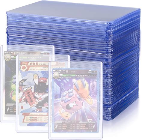 3D-Protect Top Loader Card Sleeves - 3 x 4-inch Clear Toploaders ...