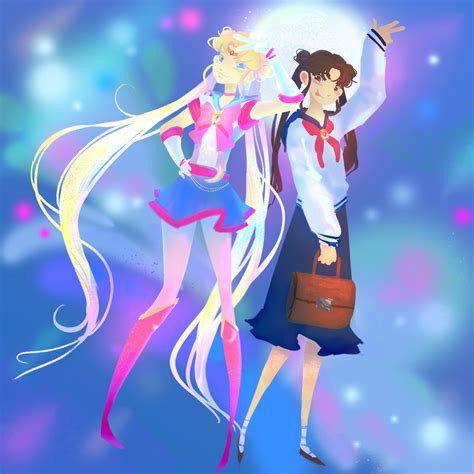 ArtStation - Sailor Moon fan-design
