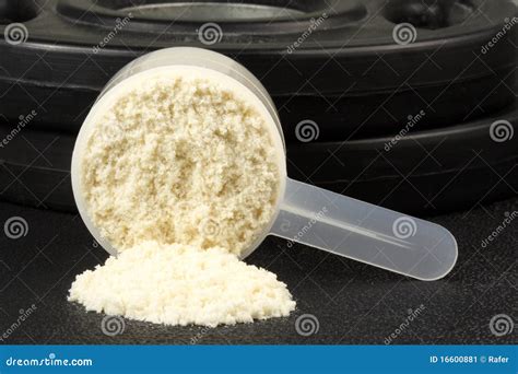 Protein powder scoop stock image. Image of blending, nutritional - 16600881