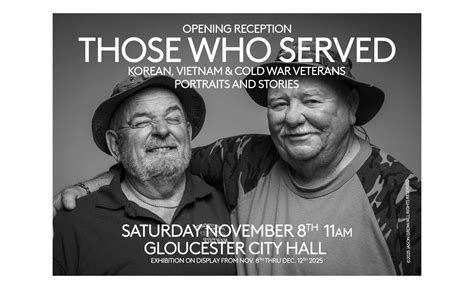Those Who Served - Korean, Vietnam & Cold War Veterans Portraits ...