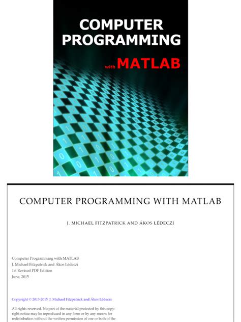 Image result for MATLAB Programming PDF