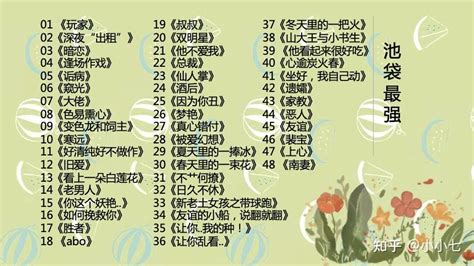 《池袋最强/池总渣》小说作品48本，诟病、上心、玩家等，文风多样款款经典的大神～ - 知乎