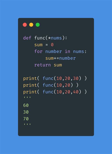 Args Programming 的图像结果