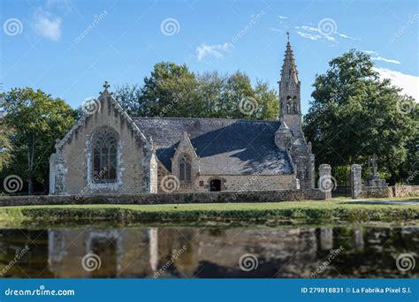 Chapel Saint Fiacre in Brittany, France Stock Image - Image of bretagne ...