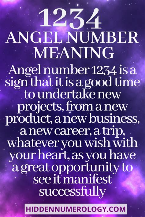 1234 Angel Number Meaning & Symbolism For Manifestation | Angel number ...