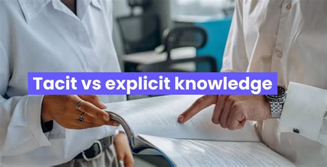 Explicit Knowledge vs Tacit Knowledge 的图像结果