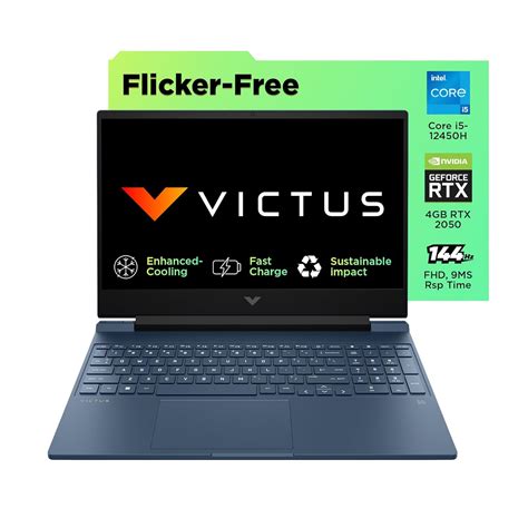 HP Victus, 12th Gen Intel Core i5-12450H, 4GB NVIDIA GeForce RTX 2050 ...