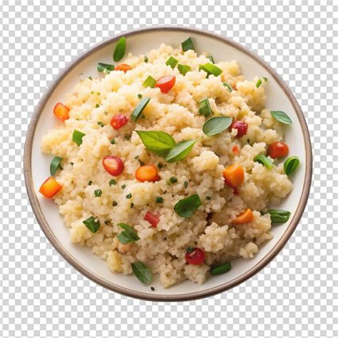 Upma isolated on white background | Premium AI-generated PSD